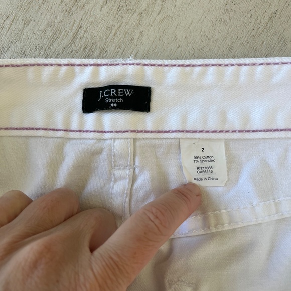J Crew White Denim Skirt - Picture 3 of 4